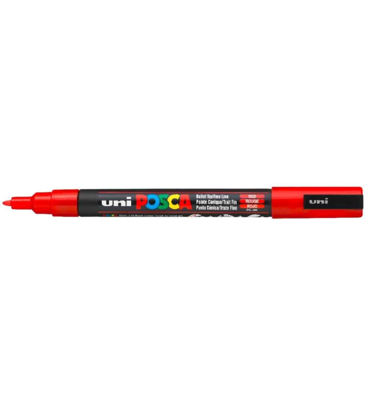 Red POSCA Fine Bullet Tip