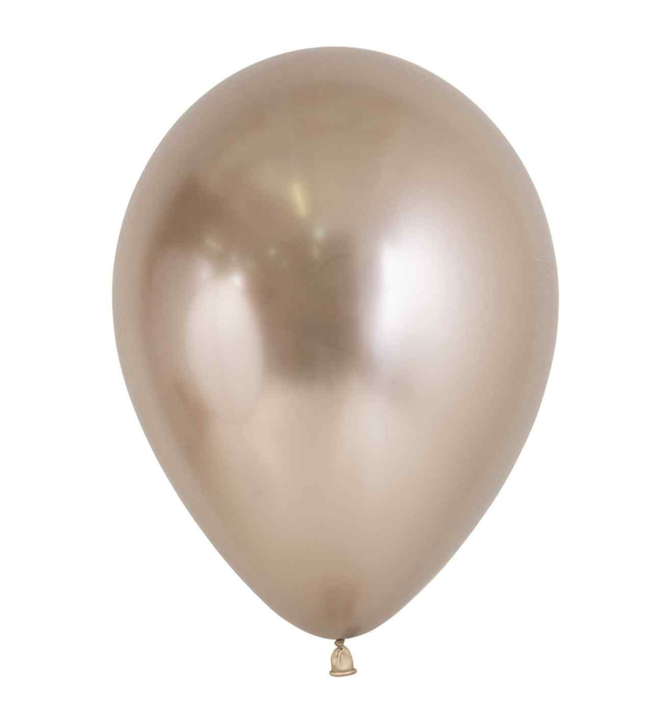 5" Sempertex Reflex Champagne 971 Latex Balloons 50ct