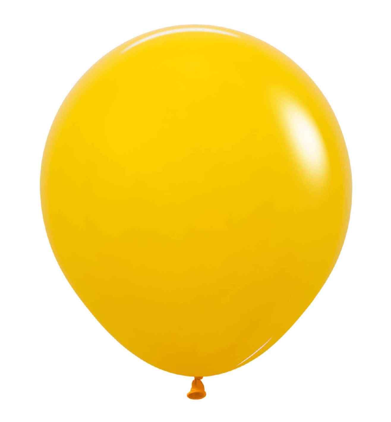 18" Sempertex Fashion Honey Yellow 25ct