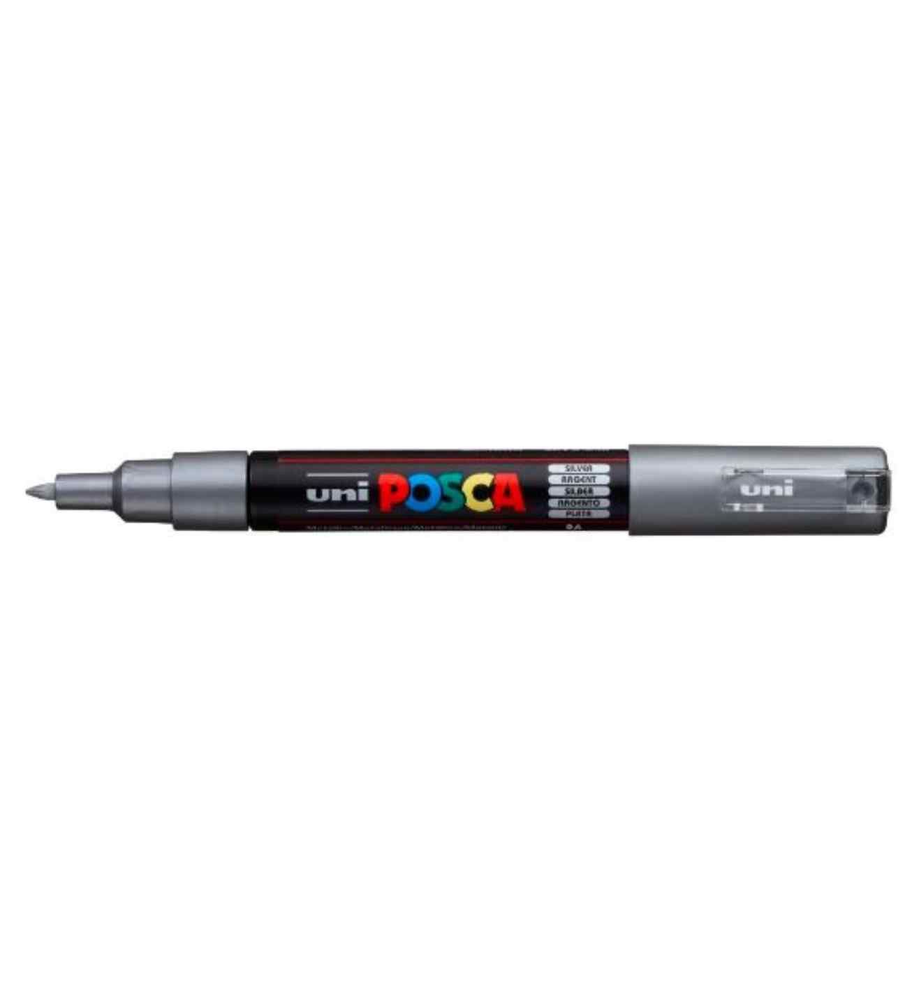 Silver POSCA Extra Fine Bullet Tip