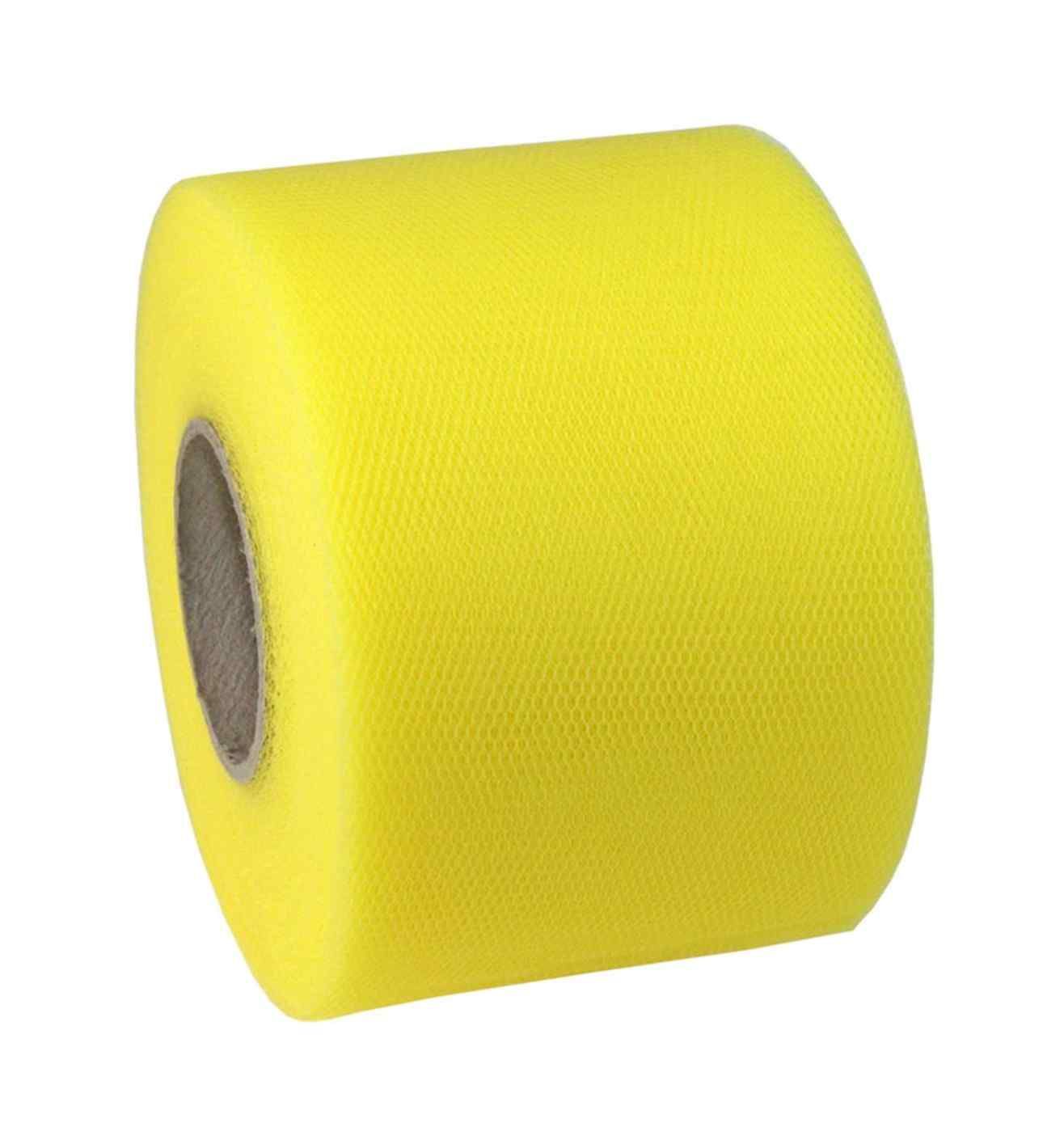 Verona Yellow Tulle 72mm x 50m