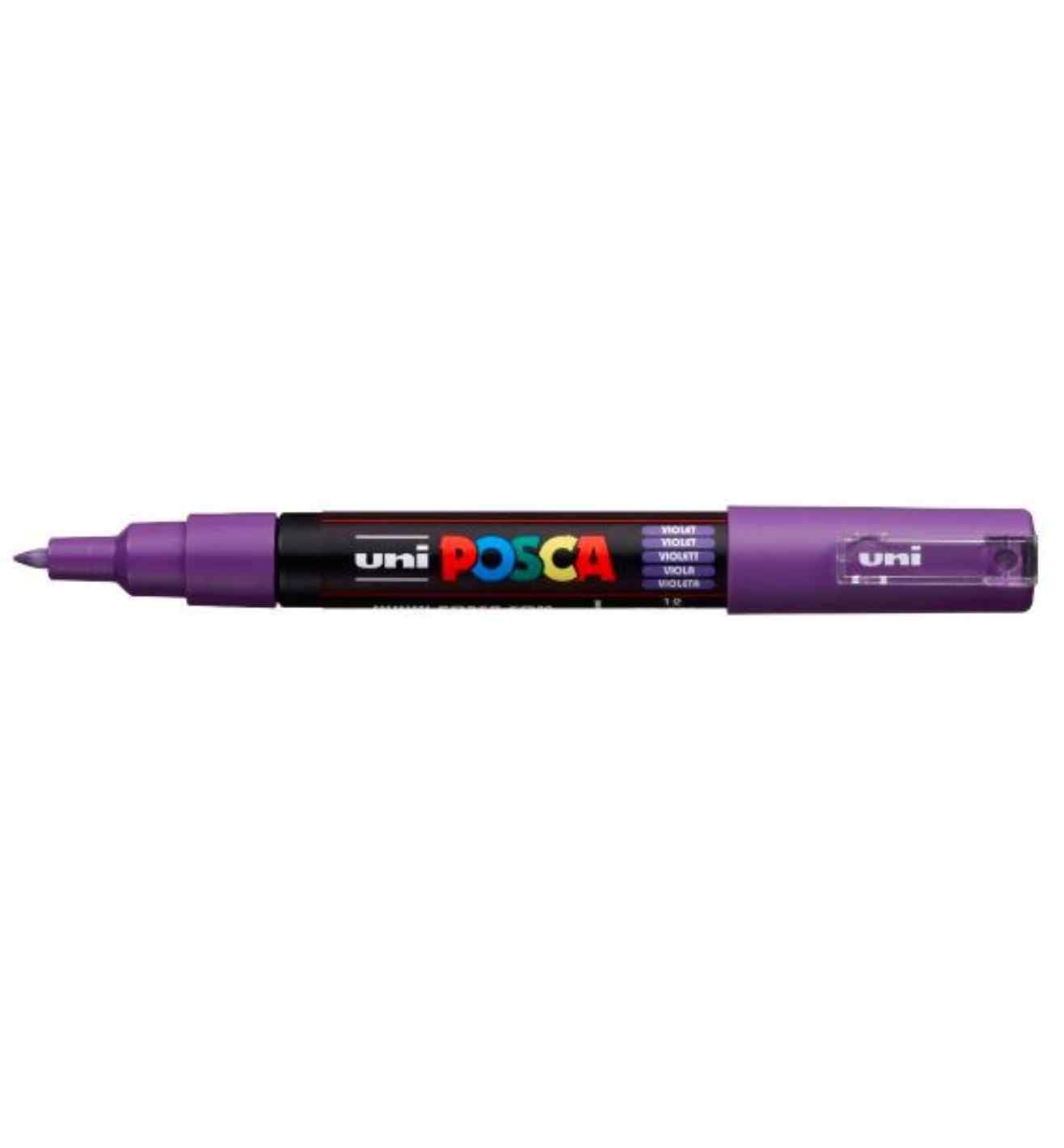 Violet POSCA Extra Fine Bullet Tip