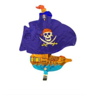 14-mini-flexmetal-pirate-ship-blu--foil-balloon