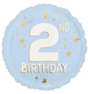 18inch-2nd-birthday-blue-foil-balloon