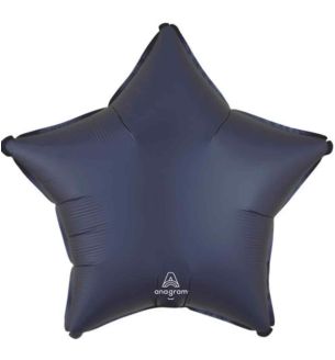 18inch-true-navy-satin-star-foil-balloon