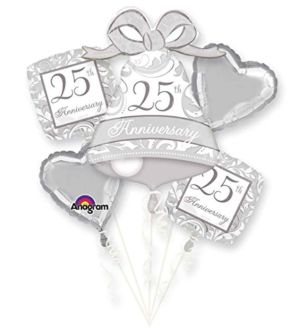 25th-anniversary-foil-balloon-bouquet