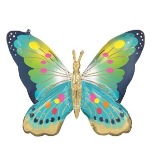 30inch-blue-satin-butterfly-flutters-super-shape-foil-balloon