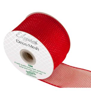eleganza-red-deco-mesh-63mm