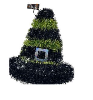 green-witches-hat-tinsel-plaque