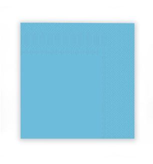 Light Blue Napkins 16ct 33cm