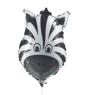 mini-zebra-head-bamboo-party-foil-balloon