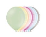 11" Belbal Pastel Macaron Assorted Latex 50ct D11