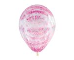 12" Sempertex Crystal Clear Graffiti Rose 25ct