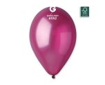 13" Gemar Metallic Burgundy Balloons 50ct