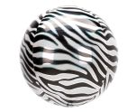 15" Animalz Zebra Print Orbz