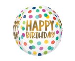 15" Happy Dots Orbz