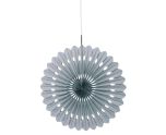 16" Unique Party Silver Decorative Fan