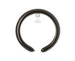 2" Gemar Black Modelling Balloon 100ct