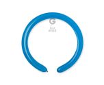 2" Gemar Blue Modelling Balloon 100ct