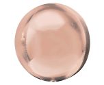21" Rose Gold Jumbo Orbz Foil Balloon Pack of 3 