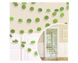 Kiwi Green Glitter String Decoration 2.13m