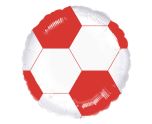18" Red Football Foil Balloon