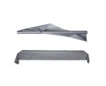 Silver Sparkle Solid Table Roll 1m x 30.5m