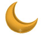 36" Curve Gold Foil Balloon 3PC