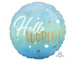 18" Baby Boy Blue Foil Balloon