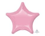 18" Anagram Pale Pink Star Foil Balloon