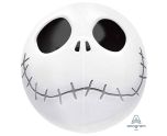 15" Anagram Jack Skeleton Orbz Foil Balloon