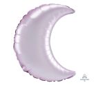 26" Pastel Pink Satin Luxe Crescent Foil Balloon