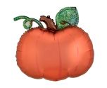 Infused Pumpkin SuperShape Foil Balloon