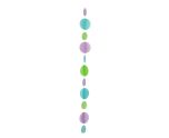 Balloon Tails 1.2m - Teal Circles
