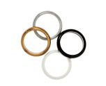 Bangle Weights - Gold, Silver And White