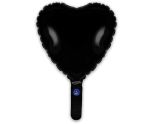 9" Oaktree Black Heart Foil