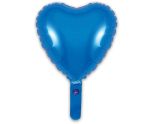 9" Oaktree Blue Heart Foil
