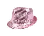 Light Pink Popstar Sequin Hat