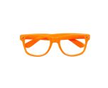 Neon Orange Party Glasses