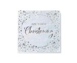 Blue On Your Christening Napkins 16ct