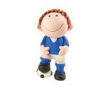 Football Resin Cake Topper Blue