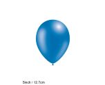 5" Decotex Fashion Solid Blue Latex Balloons 100ct.