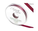 Eleganza Satin Double Faced Burgundy - 10mm x 20m