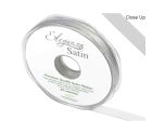 Eleganza Satin Double Faced Silver - 10mm x 20m