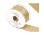 Eleganza Satin Double Faced Gold - 38mm x 20m