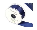 Eleganza Satin Double Faced Midnight Blue - 38mm x 20m