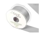 Eleganza Satin Double Faced Silver - 38mm x 20m