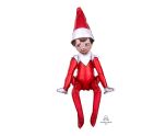 29" Sitting The Elf on the Shelf Foil Multi Balloon