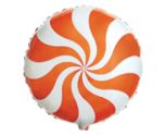 18" Flexmetal Orange Candy Swirl Round