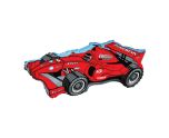 6" x 12" Flexmetal Formula Racing Car Red Mini